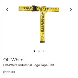 Off White Belt